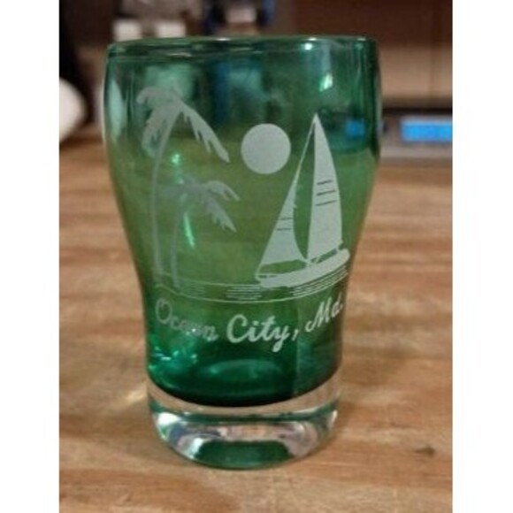 Other - OCEAN CITY MD Shot Glass, Souvenir Shot Glasses, State Souvenir Glasses, #6